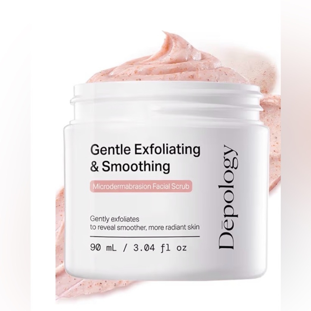 DEPOLOGY  Gentle Exfoliating & Smoothing Facial Scrub NEW